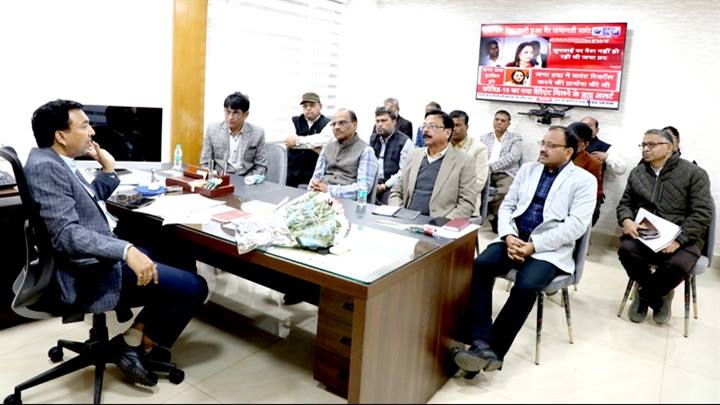 जनसम्पर्क आयुक्त श्री पोरवाल ने पदभार ग्रहण किया